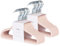3 Sprouts - Perchas de Terciopelo para Bebés - Perchas Infantiles Antideslizantes para Ropa de Bebé y Niños, Paquete de 30 - Rosado