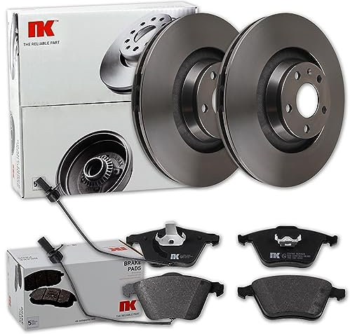 NK Bremsscheiben 347mm + Beläge vorne passend für A6 C6 4F auch Allroad