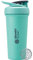 BlenderBottle Strada Sleek Shaker Cup Insulated Stainless Steel Water Bottle with Wire Whisk, 740ml, Seafoam