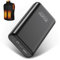 JVUOO 5V / 7.4V Heated Vest Battery Pack for Heated Jackets, Hoodies, Pants and Seat Cushion Cover, 16000mAh Power Bank with Type-C Input Suitable for iPhone, Android etc.