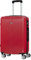 NOWI Hartschalen-Koffer Trolley Rollkoffer Reisekoffer Handgepäck 8 Rollen (M-L-XL-Set) (Rot, L)