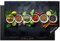 KitchenYeah© Herdabdeckplatte 80x52 cm Induktion Schutzmatte Küche Herdabdeckung Ceranfeld Induktionsmatte Cerankochfeld Abdeckung Kräuter - Gewürze - Betonoptik - Stilleben