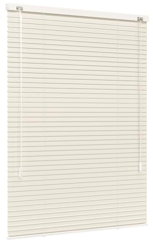 Jalousiescout Lightless Alujalousie, 115 x 250 cm (BxH), Beige matt | Verdunkelungsrollo mit innovativer Verdunkelungstechnik, Klemmmontage ohne Bohren