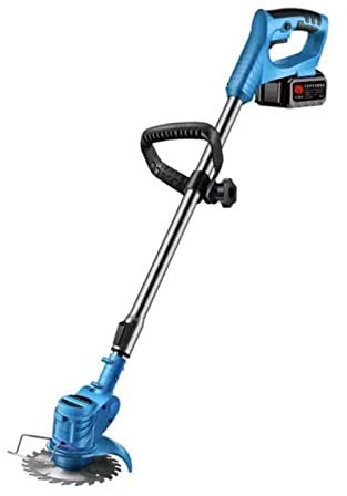 Taille-bordures et coupe-bordure Tondeuse à gazon électrique désherbeur domestique agricole Lithium électrique Portable tondeuse de jardin outil Machine à gazon tondeuse à gazon électrique Lithium