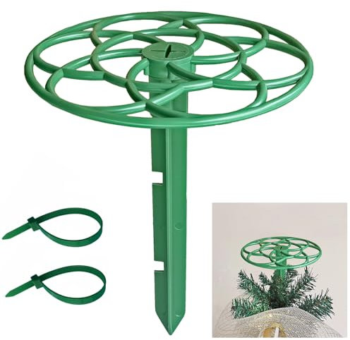 SZKERUI Christmas Tree Topper Holder, Planar Holiday Universal Tree Topper Stabilizer,Plastic Support Rod Adjustable attachments stabilize Seasonal Treetop Ornaments Halloween Tree Topper Supporter