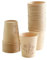 DIOSDMLN 100pcs 8oz Disposable Coffee Cups, Thickened Bamboo Fiber Paper Cups, Paper Cups, for Home, Office, Restaurant and Party