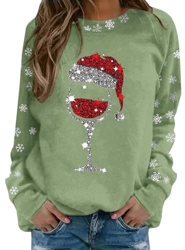 Generisch Ugly Xmas Sweater Weihnachts Familien Pullover Langarmshirt Damen Weihnachten Weihnachten Ugly Sweater Weihnachtspullover 5XL Herren Longpullover Weihnachten Damen Weihnachtshoodie Damen