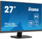 iiyama XU2793QSU-B7 27 inch IPS LCD Slim Bezel, 100Hz,1ms, AdaptiveSync, 2560x1440, HDMI/DP, TCO Certified, USB 3.2 Hub