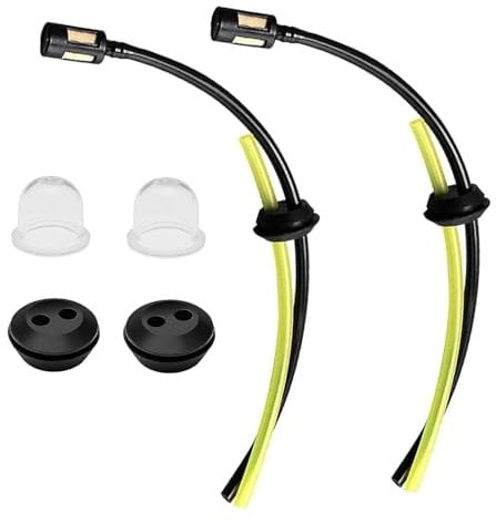 Tubo Benzina Decespugliatore, Ricambi Decespugliatore, Flessibile del Carburante di Ricambio Accessori, Kit Tubi Carburatore Decespugliatore per Decespugliatore Motosega Tagliasiepi