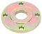 GO KART AXLE DISCO DISCO BUBS DE FRENO 26 Mm ALEACIÓN DE ACERO 4 DISCURA DE FRENO DEL PADA PLATA DE ASIENTO FIJO DE DISCURA FIJO DE EXATOR