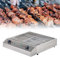 Electric Table Top Griddle - Smokeless Portable BBQ Barbecue Grill For Indoor Cooking - Temperature Control - With Water Filled Drip Tray - Kebab Grill - JPX D282