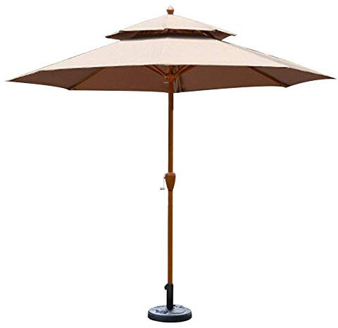 CCKUYT Ombrelloni da Giardino, da Giardino, da Tavolo, Portatili, per Bordo Piscina, terrazza, Cortile, Piscina, Spiaggia, Fino a 2,7 m di Lunghezza.