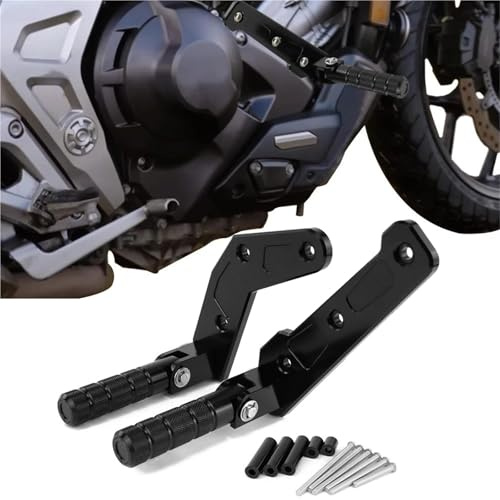 YDEMST Moto pour NC750X / ABS 2021 2022 2023 2024 NC750X DCT/ABS 2021-2024 Kit De Repose-Pieds Pilote Pliables pour Autoroute