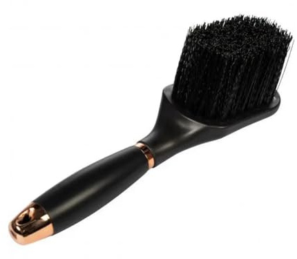 HKM Gel Hoof brush Black/Rose-Gold One Size