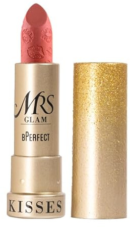 BPerfect x Mrs Glam – Mrs Kisses Lipstick – Shade: 04 Regal Rose – A soft rose pink with a hint of coral – 3.5g