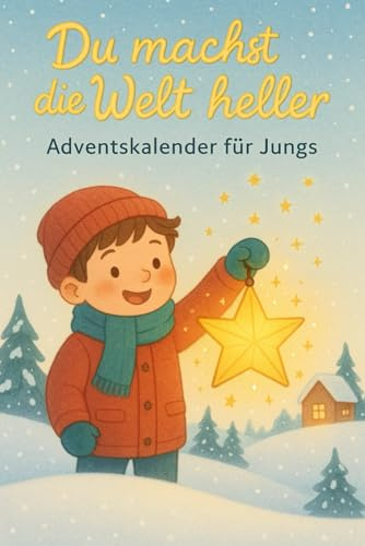 Du machst die Welt heller – Adventskalender für Jungs: 24 inspirierende Geschichten zum Vorlesen in der Adventszeit