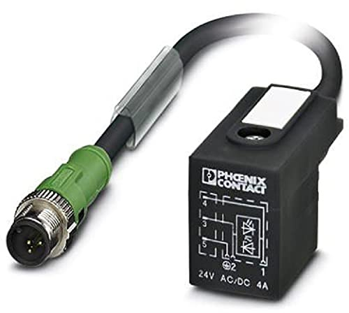 Phoenix Contact SAC konfektioniertes Sensorkabel 3-adrig, Stecker/DIN 43650 Form-BI, Länge 600mm