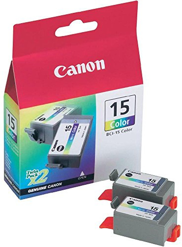 Canon Original Tintenpatrone BCI-15C, 2X Color (15)