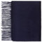 Oxfords Cashmere 100% Kaschmirschal, Marine