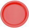 Harfield 17cm Polycarbonate Narrow Rimmed Plate Red (Pack of 4)