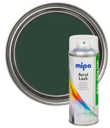 Mipa RAL 6005 Moss Green 1K Acrylic Spray Paint (400ml)