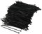 Rienar 1000Pcs Cable Tie Plastic Zip Fasten Wrap 80mm x 2mm(Black)
