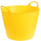 Kerbl Trog FlexBag (Gewicht: 680 g, Inhalt: 28 l. gelb, Zwei Griffe, universell einsetzbar, robust) 323534