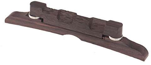 Musiclily Chevalet en bois de rose réglable 114mm pour Mandoline