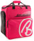 BRUBAKER Skischuhtasche Helmtasche Skischuhrucksack Super Champion Pink Weiss - Limited Edition -