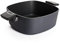 Woll Diamond Lite Kasserolle viereckig - Induktiv -, 26x26 cm, 10.5 cm hoch, 5.5 Liter, mit 2 Seitengriffen - Geeignet für alle Herdarten, Aluminiumguss, Antihaft-Versiegelung, backofenfest, anthrazit