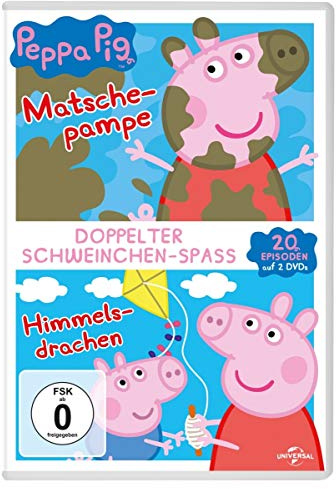 Peppa Pig Doppelpack - Matschepampe & Himmelsdrachen [2 DVDs]