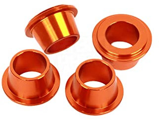 SCAR Handle Bar Rubber Killer Cushion Damper Solid Cones Bushing Compatible with KTM SX SXF XC XCF 125 150 250 300 350 450 16-22 - Orange
