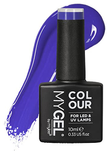 Mylee Gel Nail Polish 10ml [Spill the Blues] UV/LED Soak-Off Nail Art Manicure Pedicure for Professional, Salon & Home Use [Blue Range] - Long Lasting & Easy to Apply