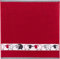 Kracht Frottier- Geschirrtuch Schäfchen rot, Größe 50 x 50 cm Frottier