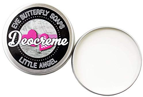 Deocreme Little Angel - Regular Size 50 g | aluminiumfrei, Duft nach Babypuder, vegan