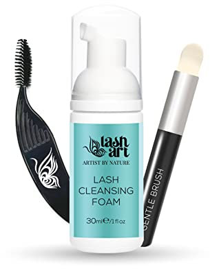 Wimpern-Shampoo-Set mit Schaumstoff-Reiniger, ideal für die Wimpernverlängerung