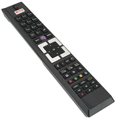 ALLIMITY RCA4995 Télécommande remplacée pour EDENWOOD MB110 MB120 RC-A4995 ED2400HD ED3204HD ED4300UHD ED4303FHD ED4304FHD ED4803FHD ED5500UHD ED5501UHD ED6500UHD ED6501UHD ED65021UHD