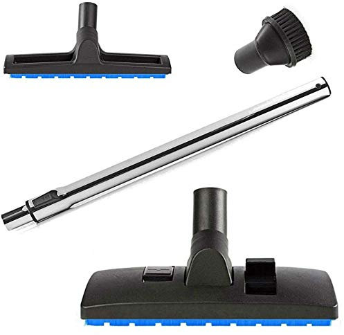 Maxorado 32mm Staubsauger Rohr Bodendüse Düse Hartböden Set kompatibel mit Ersatzteil für De Longhi THOMAS Anti Allergy AQUA+ BIOVAC 1620 C BRAVO 20 S COMPACT GENIUS S1 S2 T2 INOX 20 30 45 X7