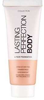 Collection Cosmetics Lasting Perfection Body and Face Foundation, Full Coverage Foundation, 65 ml, Fair