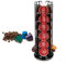 STARVAST Porta capsule da caffè Dolce Gusto, Porta Capsule di caffè 360 gradi Rotabile, Erogatore di capsule per 24 Capsule, Archiviazione e Organizzazione - 330 x 130 mm, nero