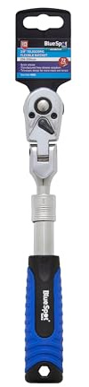 Blue Spot Tools 3/8 Telescopic Flexible Ratchet (250-350mm) (72 Teeth)