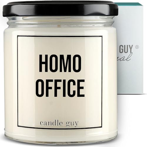 candle guy Duftkerze im Glas [Brennzeit 70h] - Duft-Kerze handgemacht mit Spruch | Freches Geschenk für Frauen, Freundin, Geburtstag | 100% Sojawachs, schöne natürliche Düfte mit ätherischem Öl