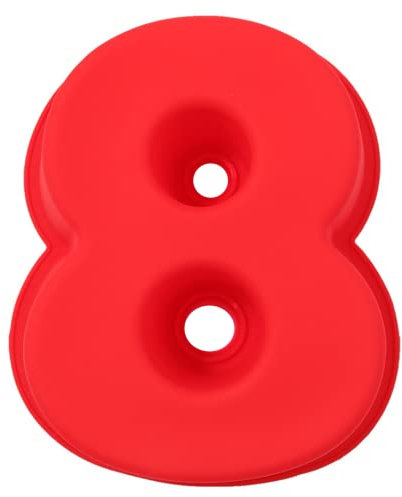 MEETOZ 10 Inch Silicone Numbers Cake Molds,3D Large Baking Silicone Mould,for Birthday Anniversary Party and Special Days (8)
