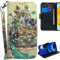 Ammeer Hülle für Google Pixel 7A, 3D Magnetische Flip PU Leder Schutzhülle Handy Tasche Case Cover Ständer mit Kartenfächer Trageschlaufe - Tiere