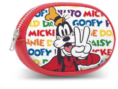 Disney Goofy -Pill Portemonnaie, Weiß, 12 x 8,5 cm