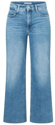 MAC Wide Fringe Damen Jeans 0387L522390 D429*, Größe:W44/L30, Farbe:D429 Winter Baby Blue