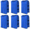 6 Stück Leibchen Fußball Set, Sports Mesh Bibs, Trainingsleibchen Basketball, Sport Trikot Leibche für Erwachsene, Leibchen Mesh Weste für Training, Trainingsleibchen für Herren Damen (Dunkelblau)