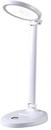 Faucet Creative Simple Study Desk Light White Foldable Dimmable LED Writing Desk Desk Lamp Suitable for Bedroom Bedside Table Lamp Apartment Dormitory Rest Area Lighting Fixture water-tap