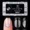 Modelones 510Pcs Capsule Americaine Ongle Carrée XS Court, 15 Tailles Faux Ongles, Semi Givré Capsules Ongles Gel Couverture Complète, Pose Americaine Capsule pour Diy Nail Art