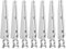 Junterone Barbed Wire Arm for 1-3/8 Chain Link Fence Fence Height Extender for Garden for Outdoor Fences to Increase Height